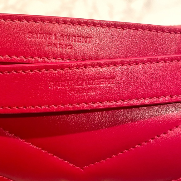 ❌❌SOLD❌❌ Saint Laurent LouLou Small Red - Picture 11 of 16